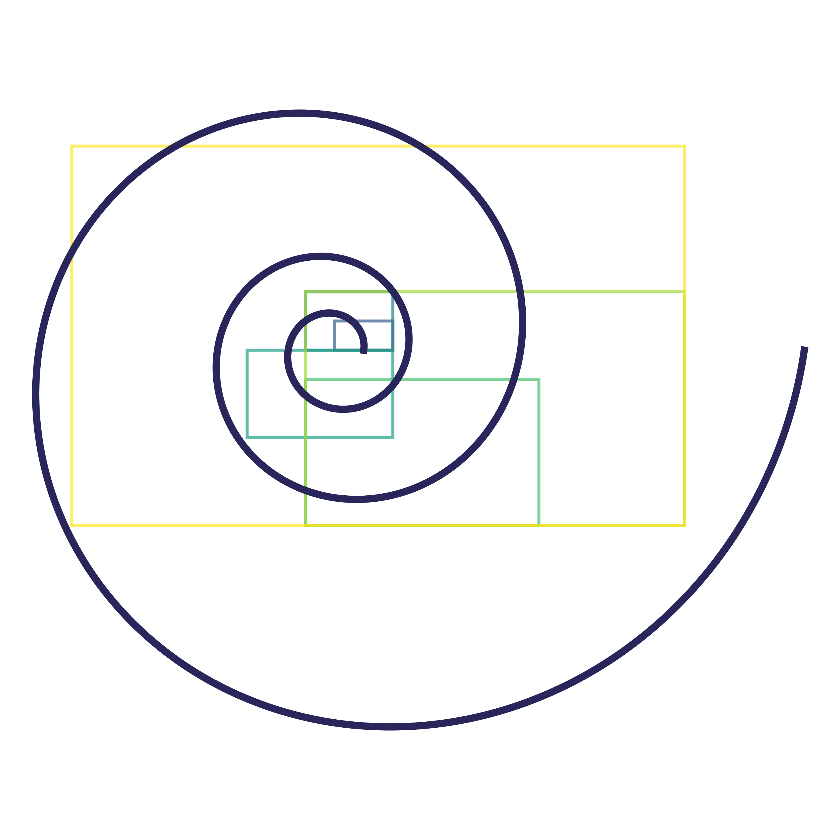 Golden Ratio Spiral Watermark