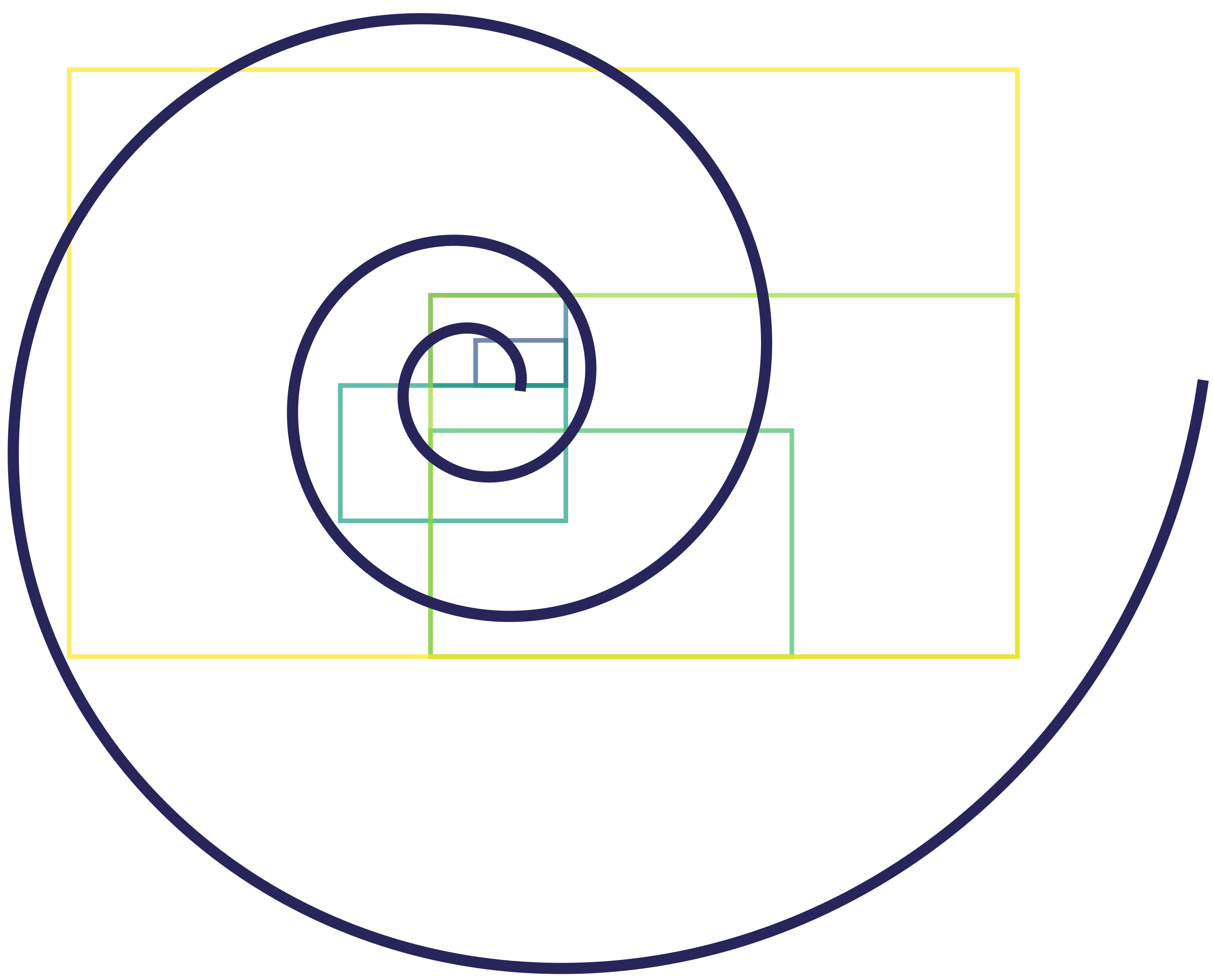 Golden Ratio Spiral Watermark